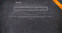 Desktop Screenshot of lpi-test.de
